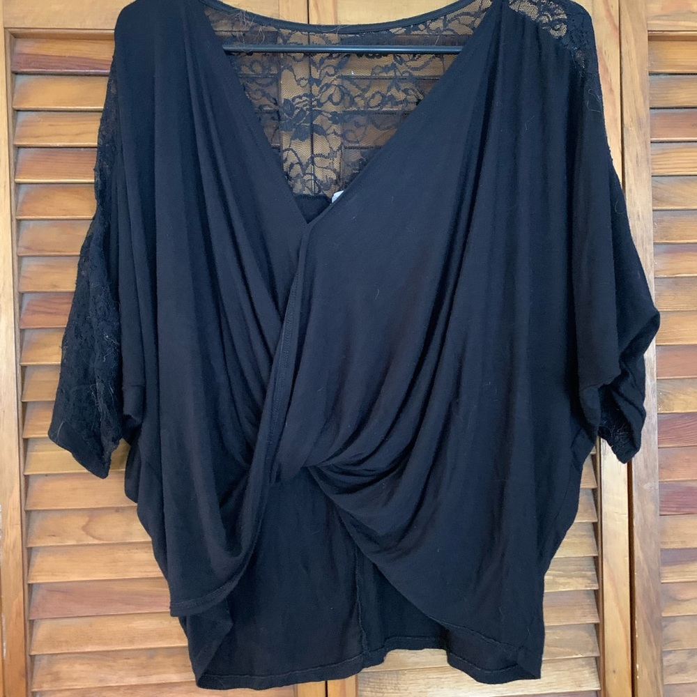 Charlotte Russe black shirt L